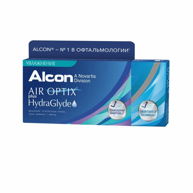 Alcon. Air Optix (Alcon) Plus HYDRAGLYDE (3 линзы). Линзы Alcon Air Optix Plus HYDRAGLYDE. Air Optix Plus HYDRAGLYDE 3 линзы. Alcon Air Optix Plus HYDRAGLYDE 14.2 8.6 -5.75.