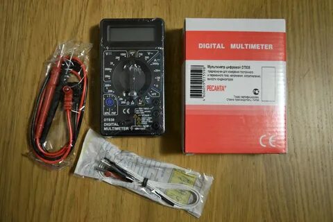 Мультиметр dt 838