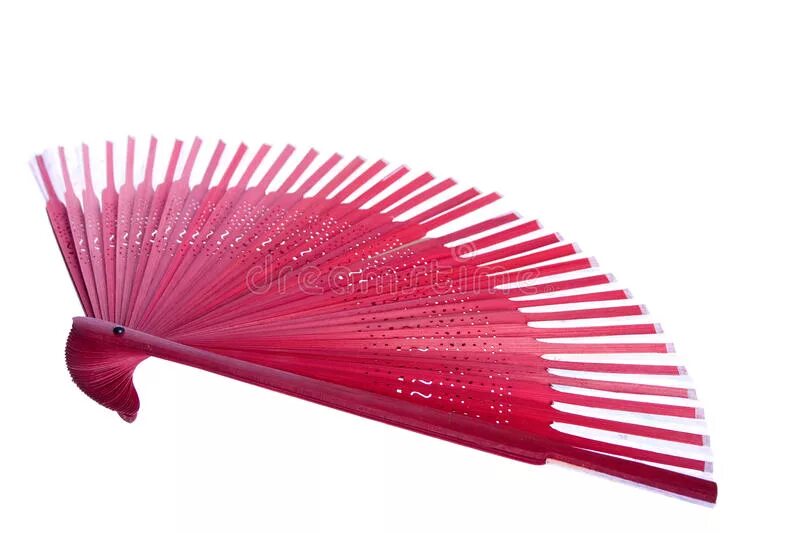 Red fan. Красный вентилятор. Hand Fan Spanish.