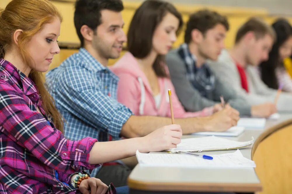 The students the lecture yesterday