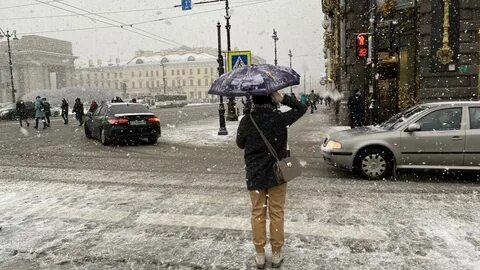 Когда пойдет снег в спб