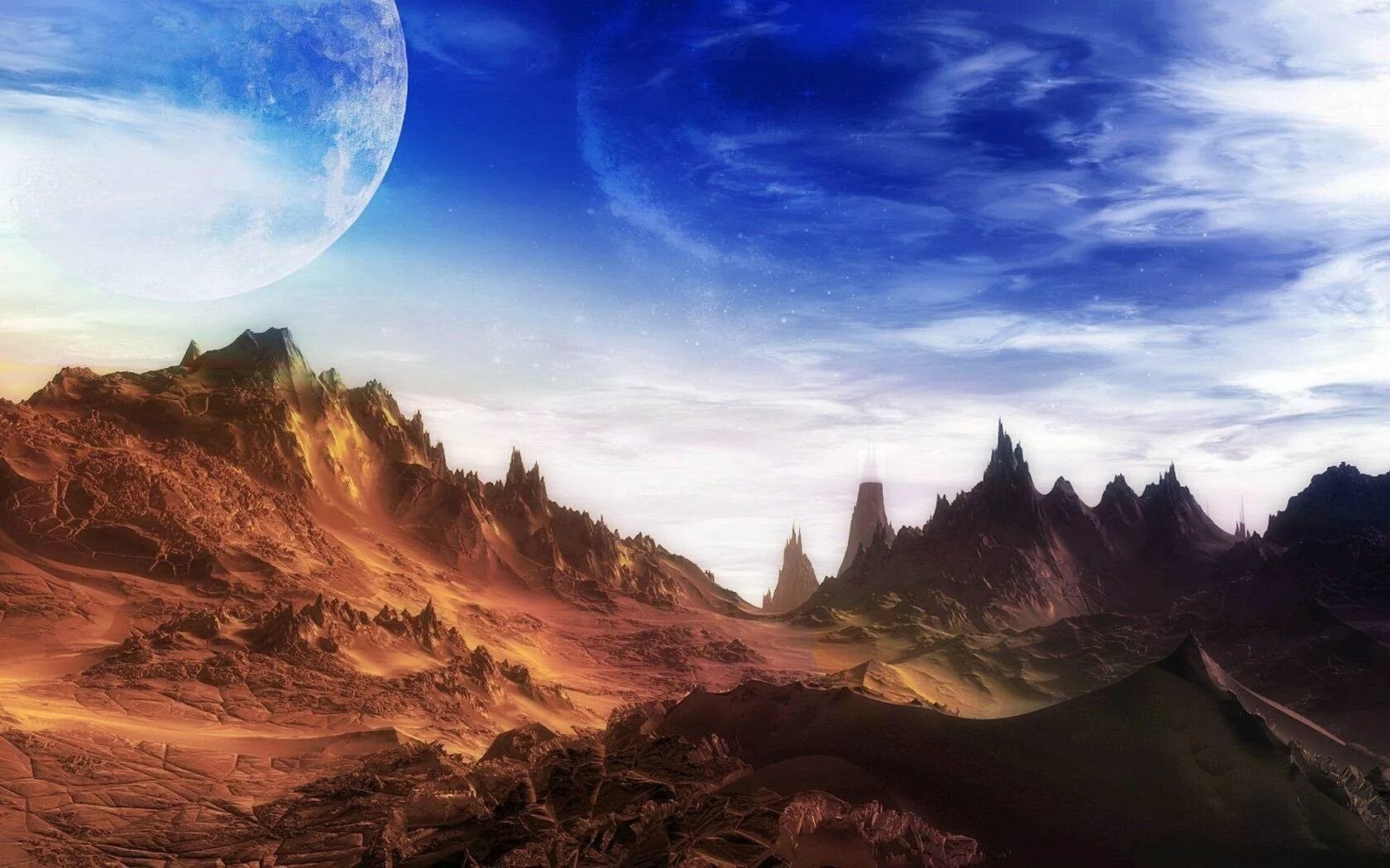 Landscape planets