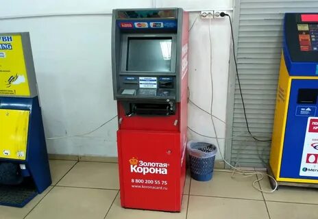 Банкомат золотая корона