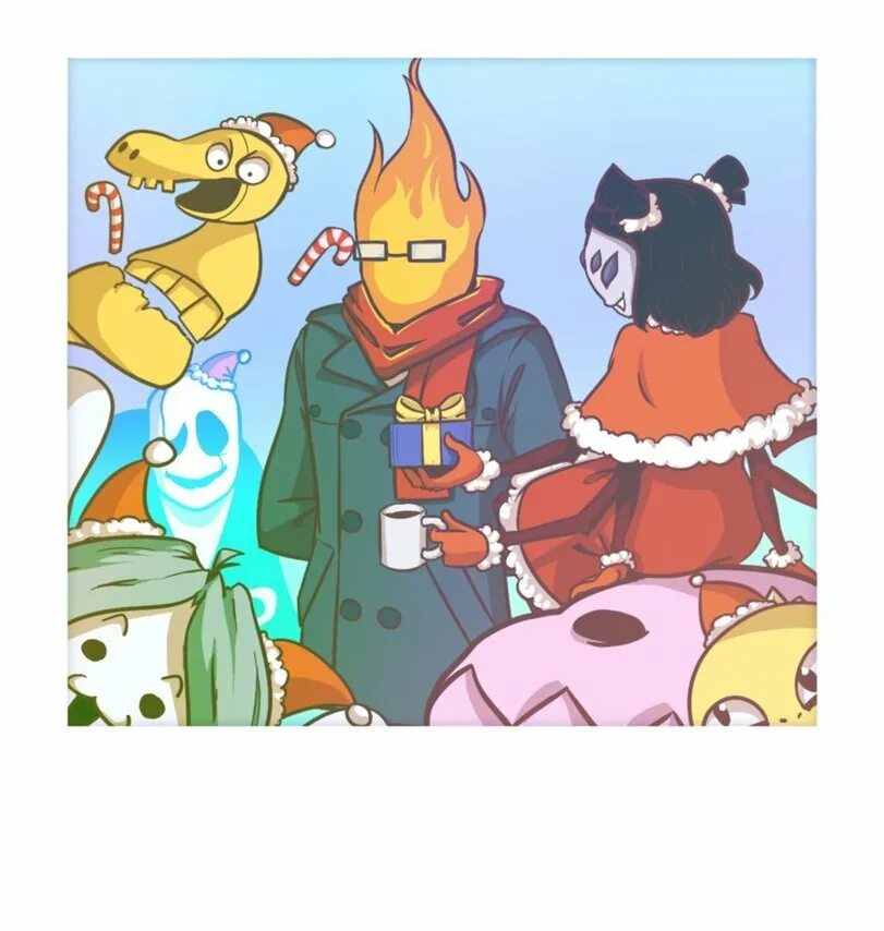 Undertale new era codes. Андертейл новый год. undertale новогодние арты. вулкан undertale. андертейл новый домарт.