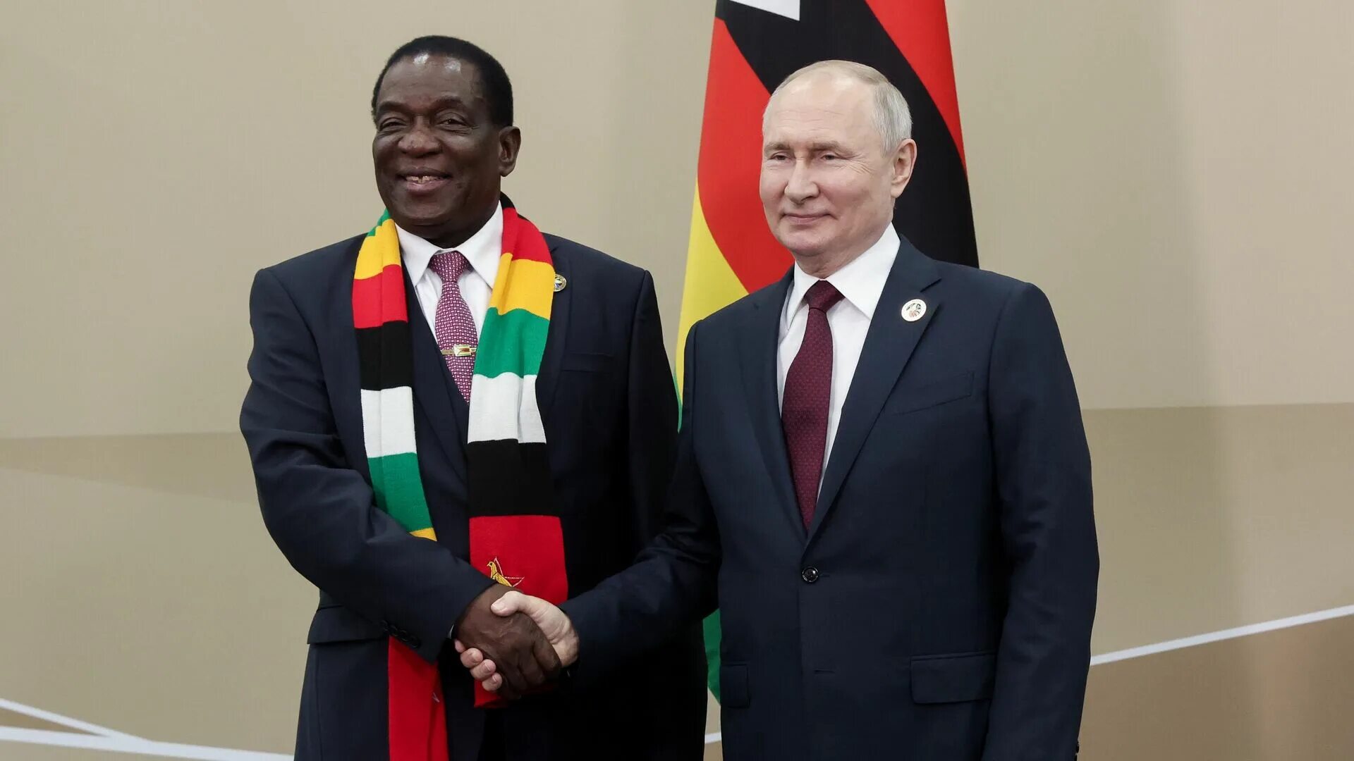 Эммерсон Дамбудзо Мнангагва. Второй саммит Россия Африка 2023. Саммит африка 2023