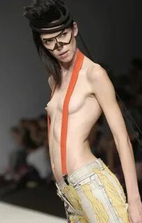 Naked runway modeling.