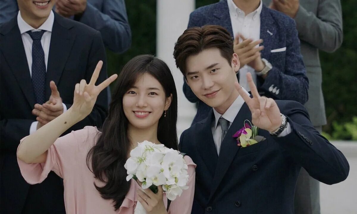 Пока жених спал. Пока ты спишь дорама. Lee Jong Suk and Suzy. Чон Джи Чан пока ты спала.