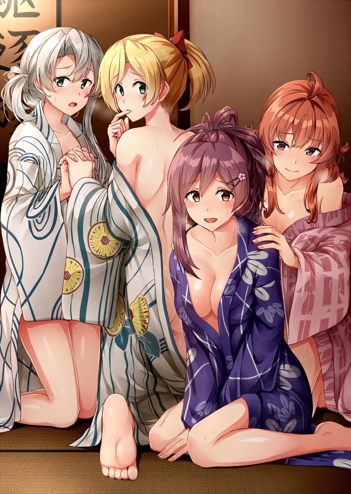 Этти гарем 18. Muv-luv alternative гарем. Любовные неприятности гарем. Этти гарем 18. Мадока и хомура юри.