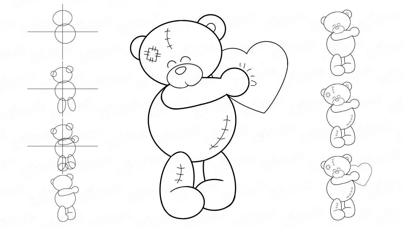 56 78 910 12 14. Мишка Тедди рисунок карандашом. Лёгкие рисунки для детей. Мишка рисунок карандашом для срисовки. Мишка рисунок для срисовки легкие.