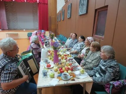 Посиделки для пожилых людей