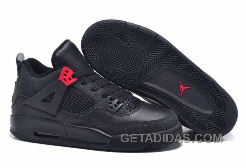 Nike aj4. Кроссовки jordan черные