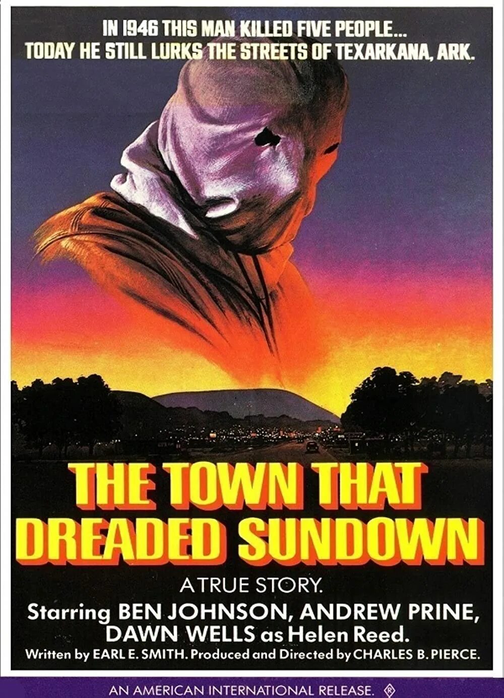 Город который боялся заката 1976. Постер the town that dreaded sundown 1976. город который боялся заката 1976 постер. город, который боялся заката (1976) (the town that dreaded sundown) двд обложка.