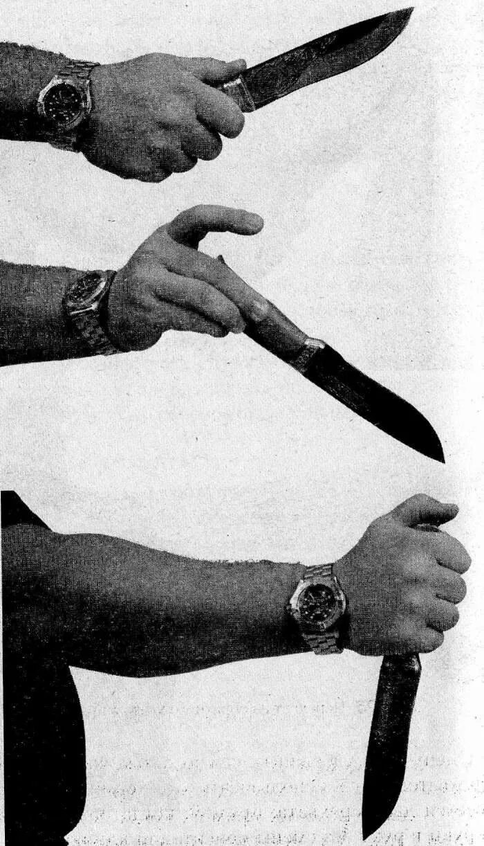 Ножевой бой обратный хват. Правильная хватка ножа. Учебные ножи для ножевого боя.