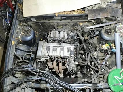 Замена двигателя mazda