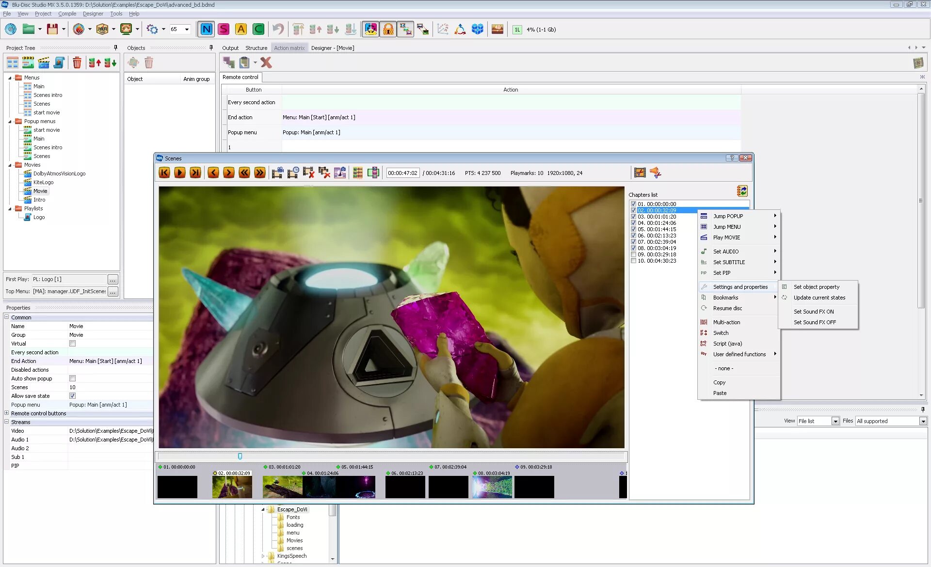 Authoring page 2 authoring page 2. Blu-disc studio. blu-disc studio lite. dostudio authoring. blu disc studio youtube.