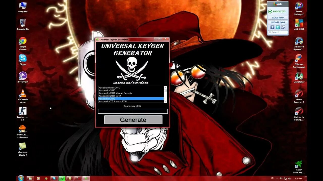 Универсальный кейген. Программа Universal Key.