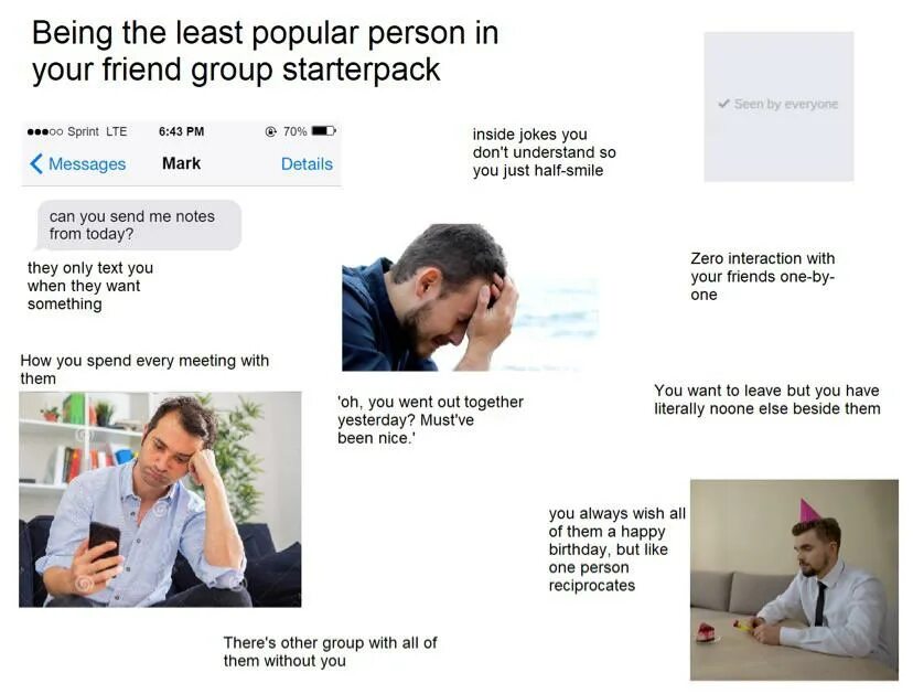 Popular for less. Popular person.