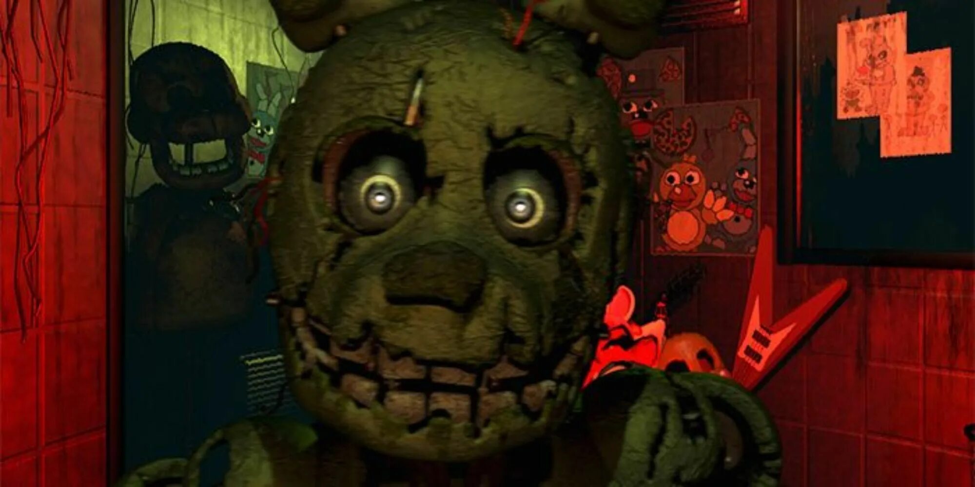 Five Nights at Freddy's 3 Фредди. ФНАФ 3 Фредди скример. Five Nights at Freddy's СПРИНГТРАП. Игры про 5 ночей