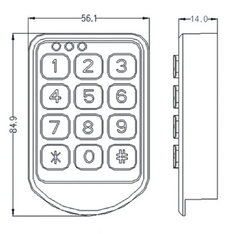 Cabinet codes