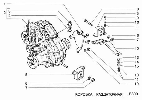 Раздатки 2123 схема