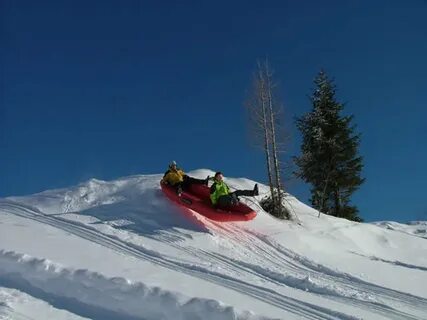 Snow rafting