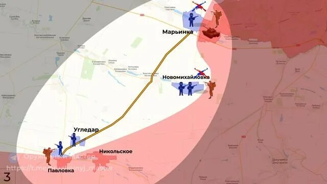 Марьинка карта боевых действий. Взятие Марьинки. Новомихайловка на карте военных действий