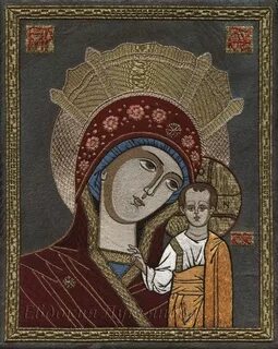 Лицевая вышивка