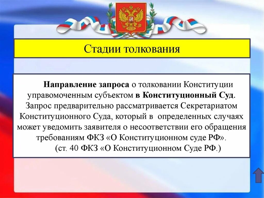 Толкование Конституции. Толкование Конституции РФ. Запрос о толковании Конституции. Толкование Конституции Российской. Толкование конституции это