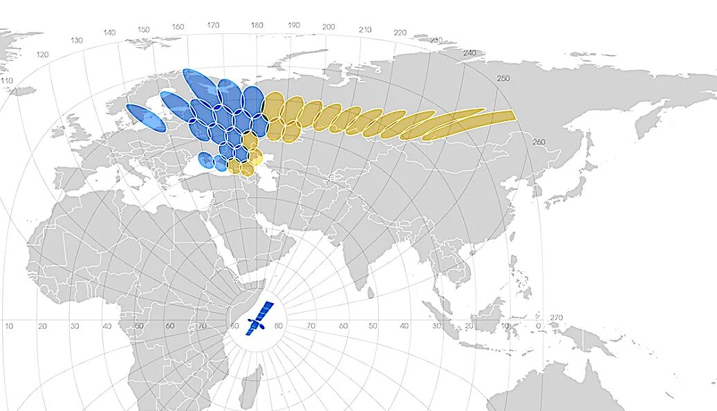 Sat final. Ямал 601 зона покрытия. Спутник Ямал 601. Покрытие спутника Ямал 601. Ямал-601 карта покрытия.