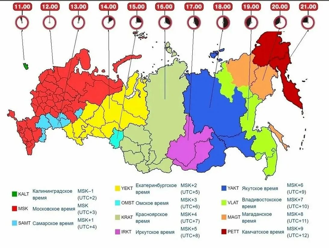 Что означает 9 часов. Карта временных поясов России. Карта часовых зон России 2021. Сколько часовых поясов в России в 2021. Карта часовых зон России 2020.