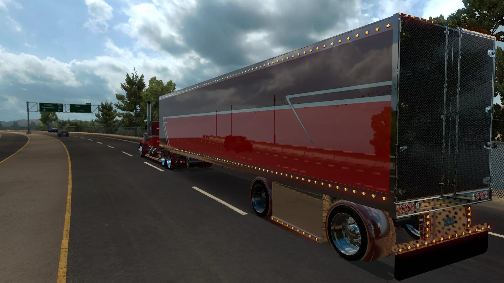 Атс 1.48. ATS "грузовик - Kenworth the Phantom. ATS Mods прицепы. American Truck Simulator прицепы. Utility 3000r Trailer ATS 1.31.