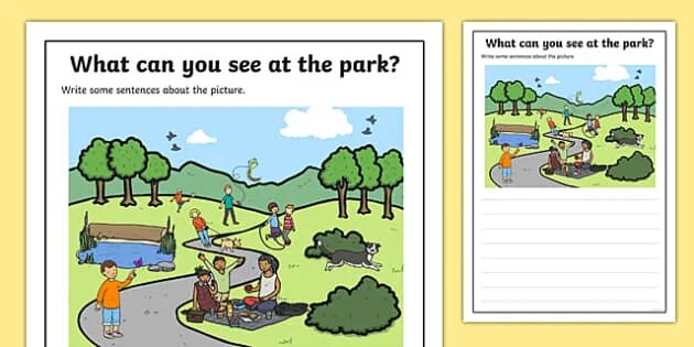 I can see in the park. What can you see. what can you see in the park. what can you see in the picture. what can you see 2 класс.