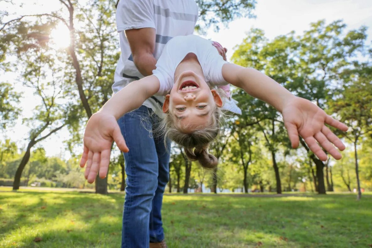 Семейные игры. Family moments. Папы пушкино