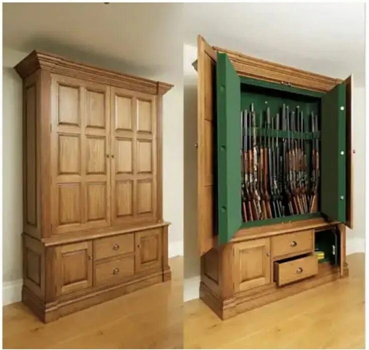 Шкаф для оружия 6 букв. Потайной шкаф для оружия. Шкаф для хранения холодного оружия. Потайной шкаф для ружья. Мебель с оружием.