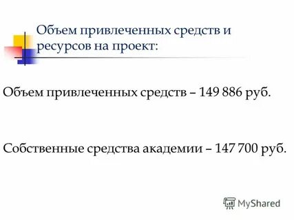 Объем привлечения