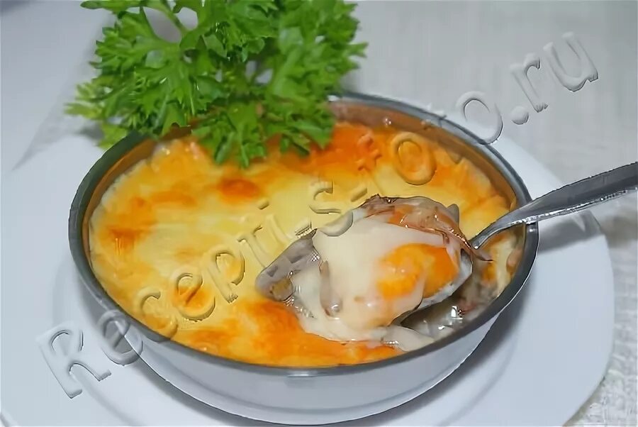 Бешамель для жульена с грибами
