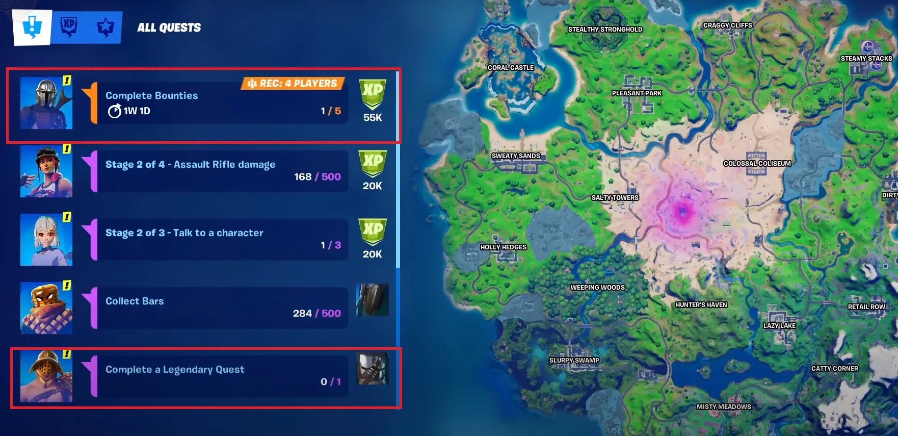Куда вводить карты в фортнайт. Карта фортнайт 3 глава 5 сезон. fortnite задания. fortnite испытания. карта фортнайт.