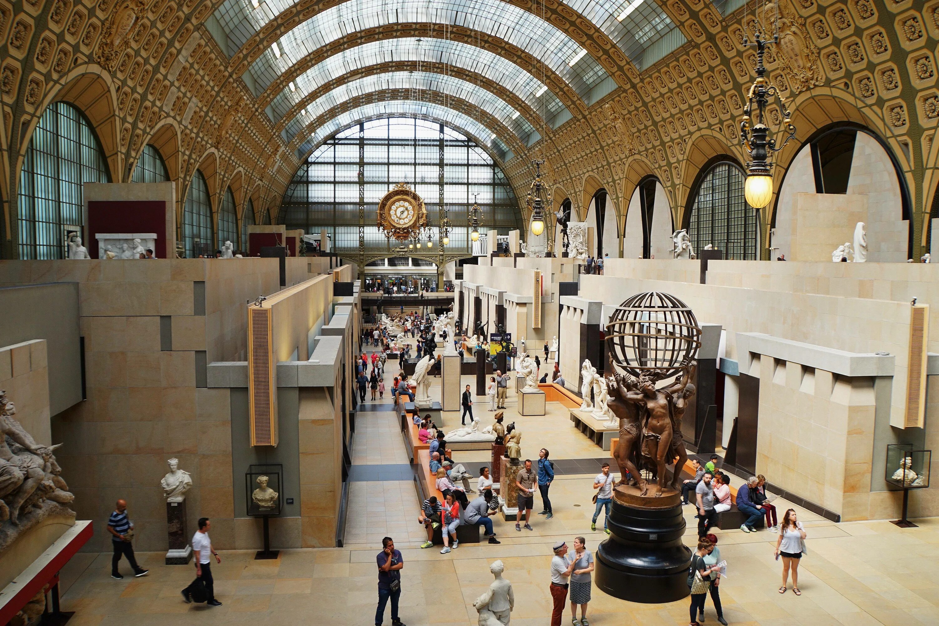 Музей Орсе в Париже. Музей д Орсэ. Музей д'Орсэ (Musée d’Orsay). Музей Орсе в Париже внутри.