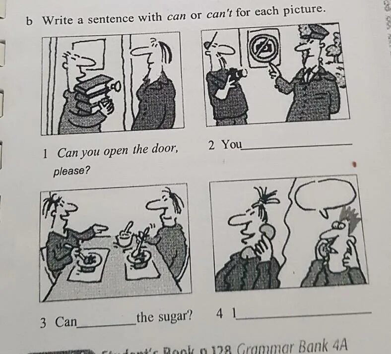 Could you open the Door please. Write sentences with can or can't 3 класс. Write a sentence with just for each picture 16.1 ответы. Open the Door please open the Door песня. Write a sentence for each situation