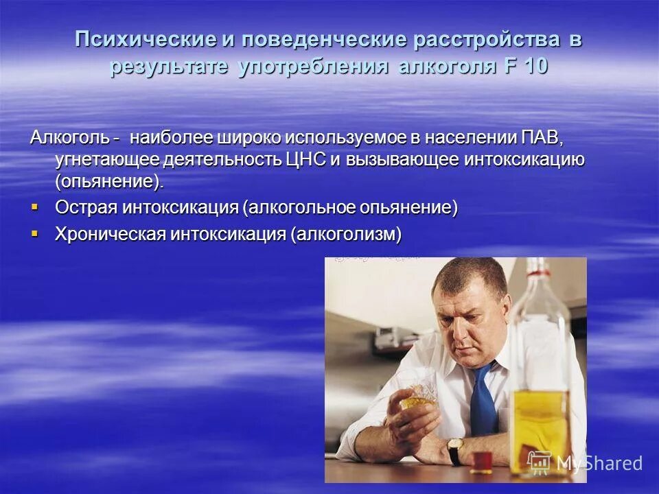 Нарушение поведения и деятельности