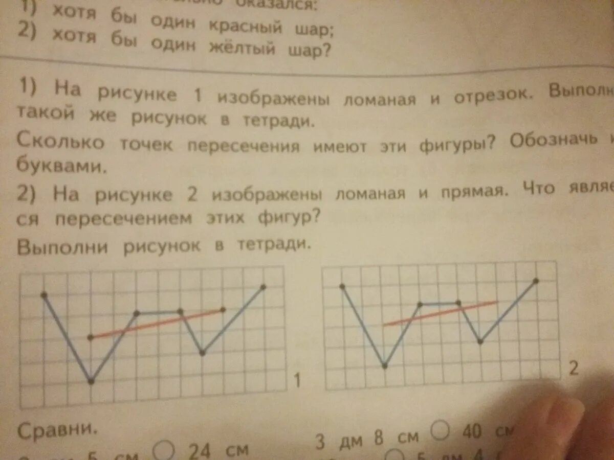 Пересечение ломаной и прямой. Ломаная с пересечением. Пересечение дрманной и прямой 2 класс. Что является пересечением ломаной и прямой. Пересечение ломаных