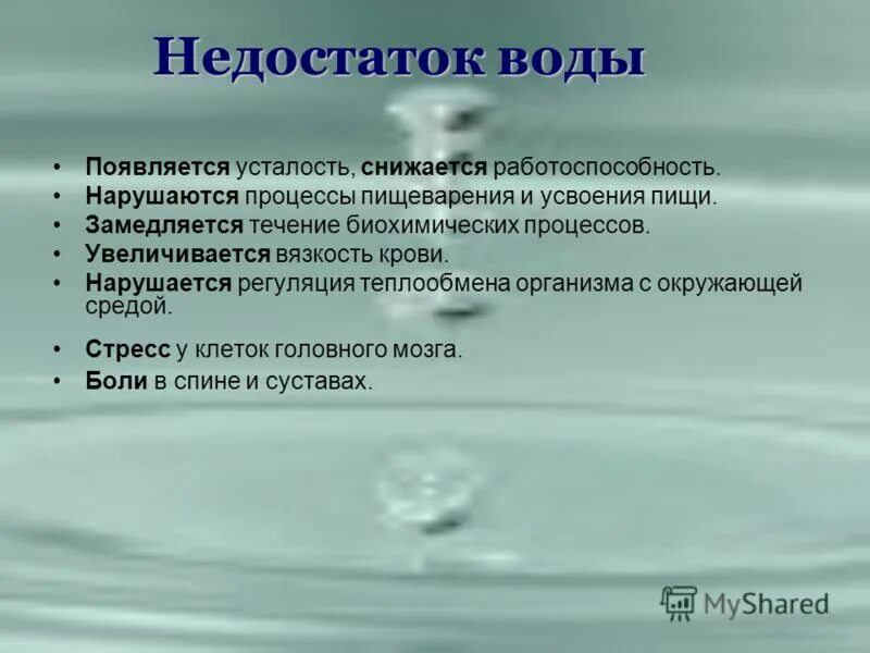 Воды появился запах