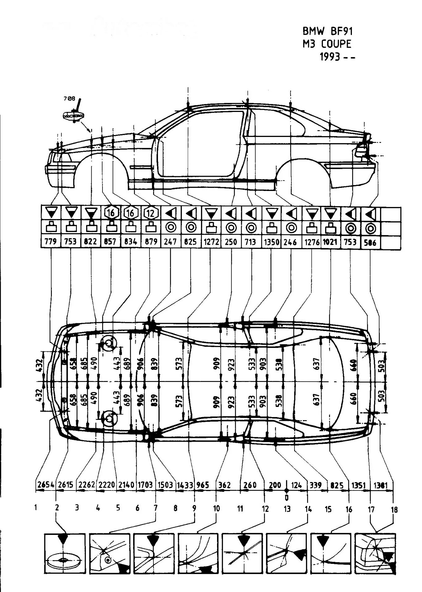 Размеры бмв е36. Контрольные точки кузова BMW e36. Кузов e36 схема. Геометрия кузова Митсубиси Галант 8. Габариты кузова е36.