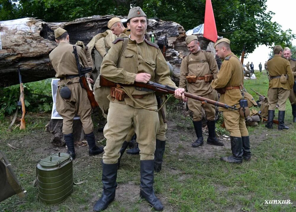 Реконструкция минного поля на реконструкции ВОВ 1941-1943. Реконструкция 2013