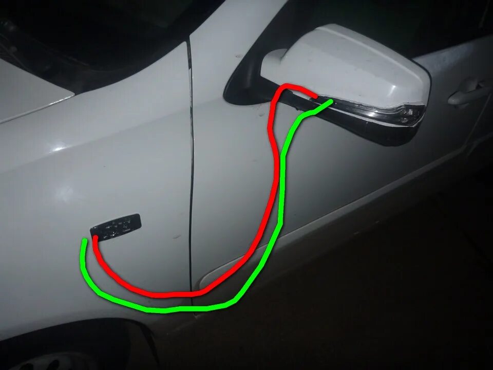 Провода поворотников ваз 2110. Поворотники на зеркала приора 2. Подключение повторителей поворота. Проводка повторителей калина 2. Схема подключения американских габаритов через реле.