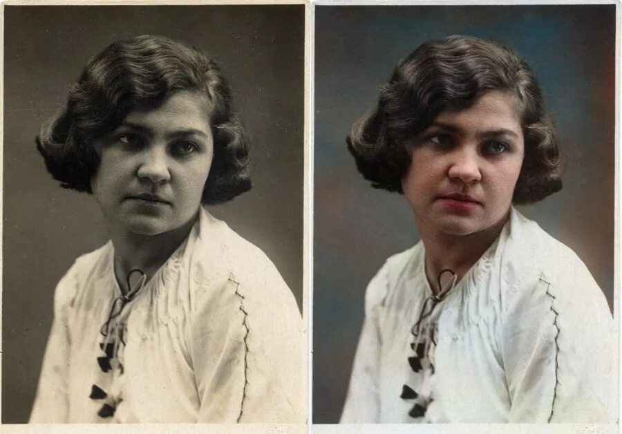 нейросеть для реставрации фото