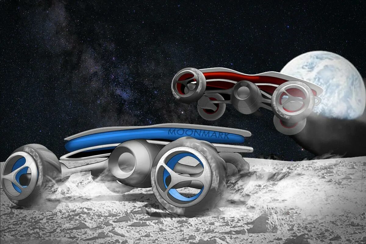 Moon cars. Гонки на Луне. Лунная гонка. Космическая гонка. Космическая машина на Луне.