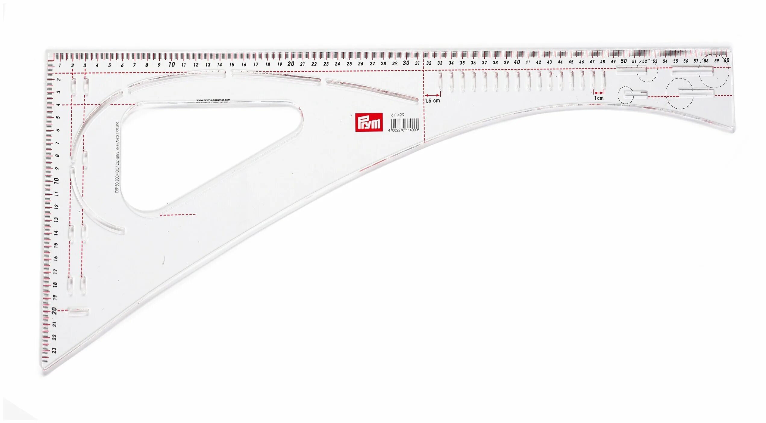лекало закройщика. линейка портного для лекальный. линейка для кроя. 5 см. угольник портновский 55х30см.