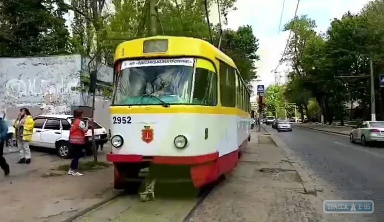 28 Трамвай Одесса. Маршрут 28 трамвая