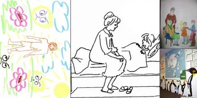 образ милосердия рисунок 4 класс